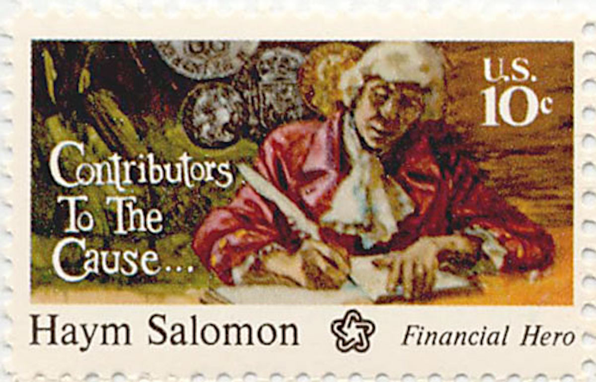 Chaim Salomon commemorative stamp
